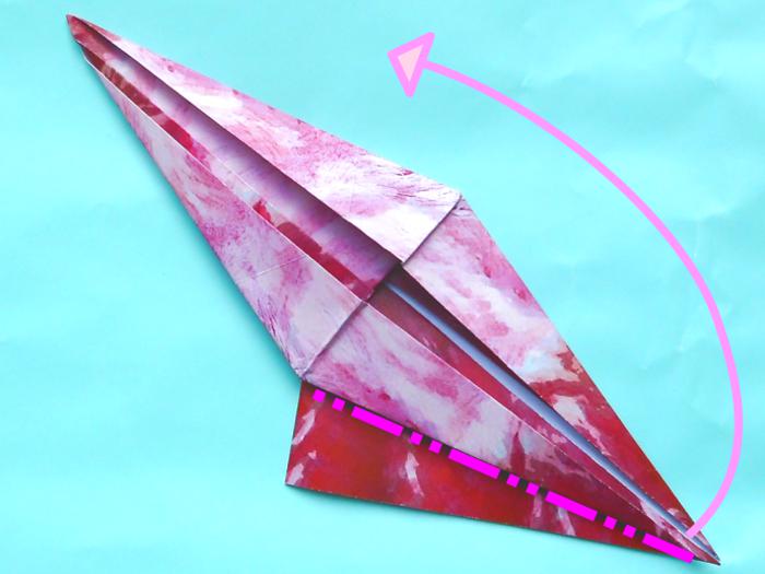 Origami Flamingo vouwen Origami Flamingo vouwen