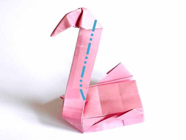 Make an Origami Flamingo Box