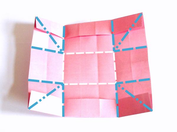 Make an Origami Flamingo Box