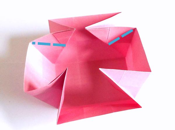 Make an Origami Flamingo Box