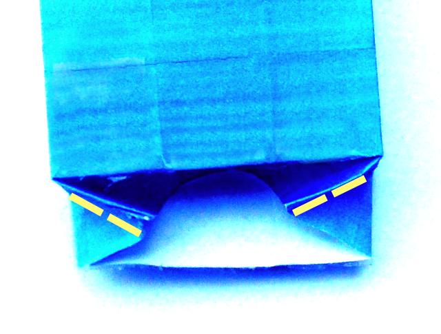 Origami flesje vouwen Origami flesje vouwen