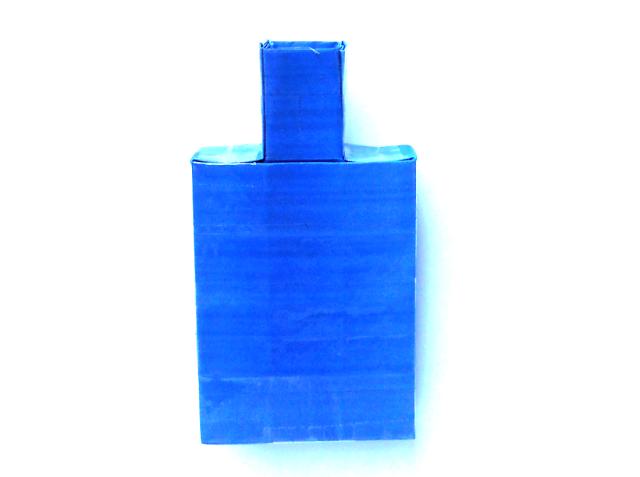 Origami flesje vouwen Origami flesje vouwen