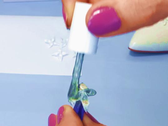 Origami Bloem Stud maken