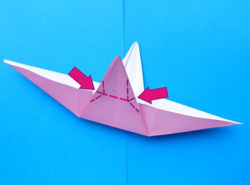 Folding an Origami Flying Pig