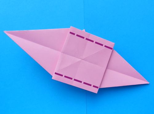 Folding an Origami Flying Pig