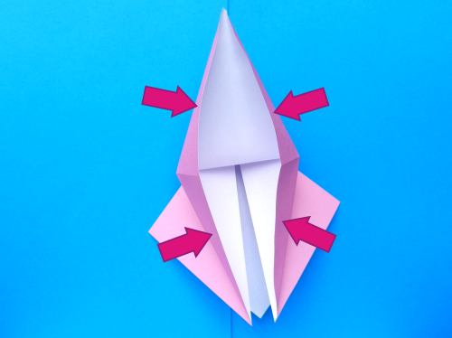 Folding an Origami Flying Pig