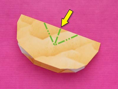 how to make an origami fortune cookie