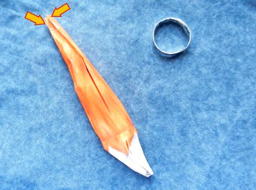 Make Origami Fox Tail Charms