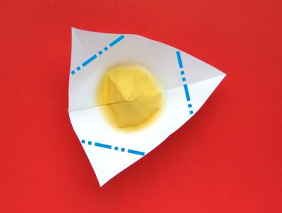 Make an Origami Fried Egg