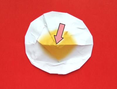 Make an Origami Fried Egg