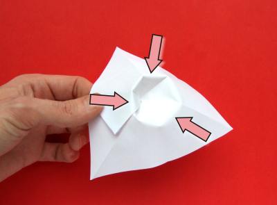 Make an Origami Fried Egg