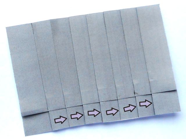 Make an Origami frill hem pencil skirt