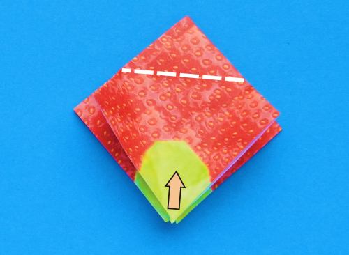 Make an Origami strawberry