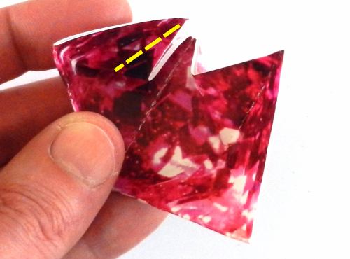 Origami edelsteen maken
