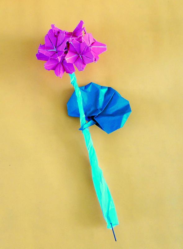 Origami Geranium Origami Geranium