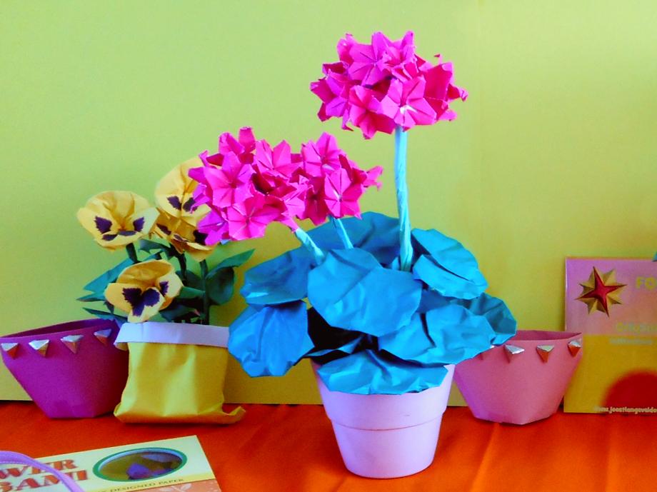 Origami Geranium