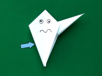 diagrams for an origami ghost