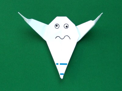 diagrams for an origami ghost