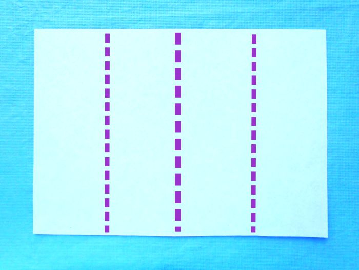 Reuzenrad van papier maken