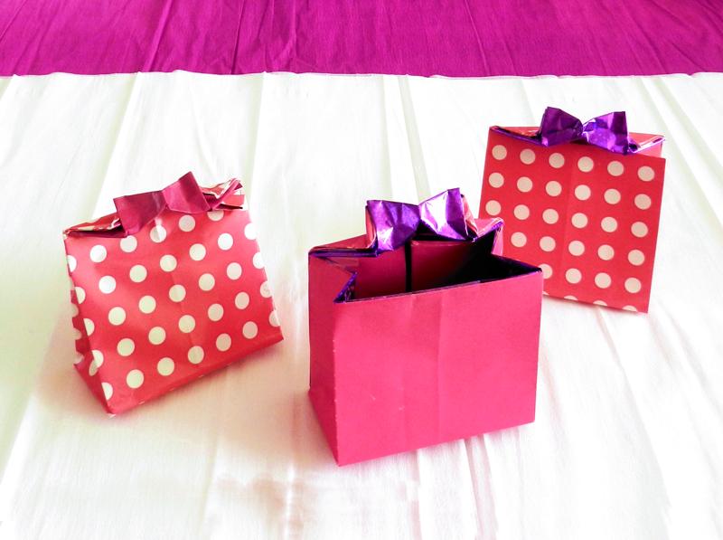 origami gift bag