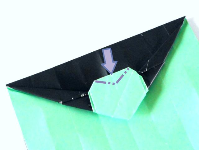 Fold an Origami gift bag Fold an Origami gift bag