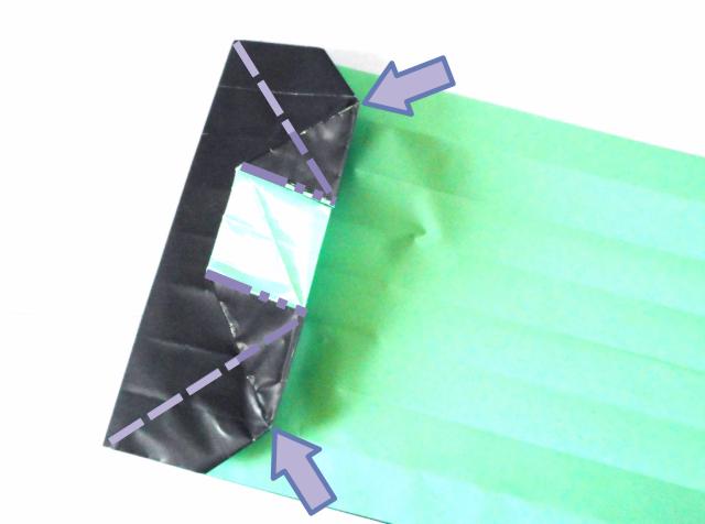 Fold an Origami gift bag Fold an Origami gift bag
