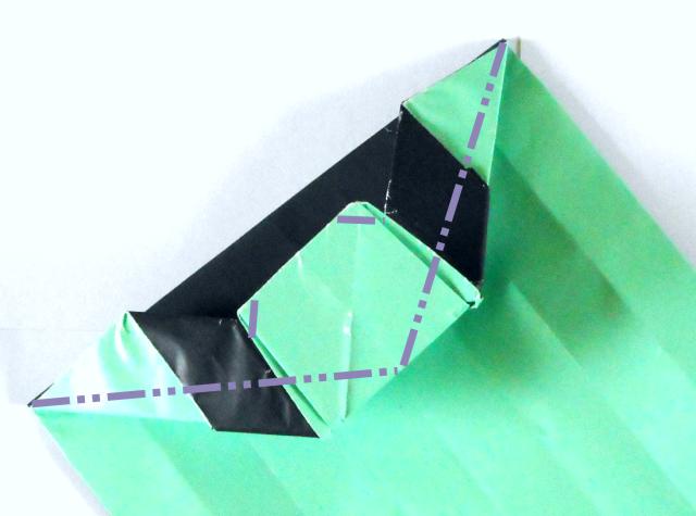 Fold an Origami gift bag Fold an Origami gift bag