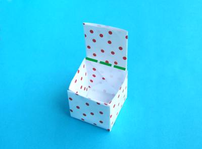 instructions for an origami giftbox