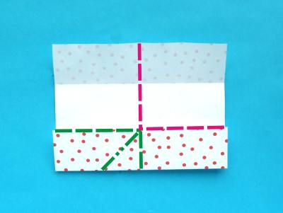 instructions for an origami giftbox