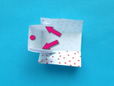 instructions for an origami giftbox