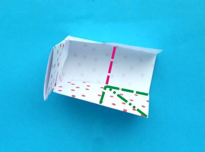 instructions for an origami giftbox