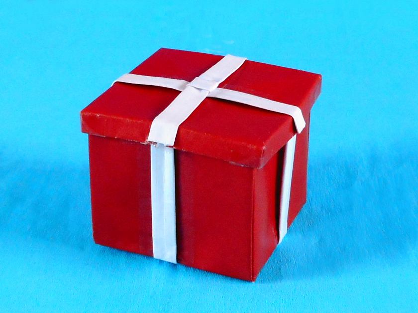 Origami gift box