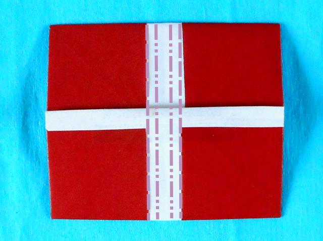 Origami cadeaudoos vouwen Origami cadeaudoos vouwen