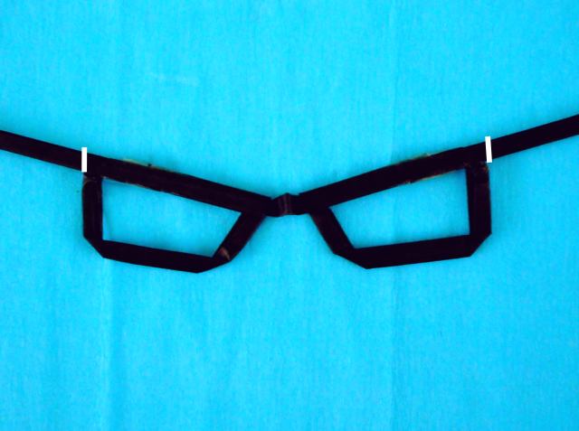 Make Origami glasses