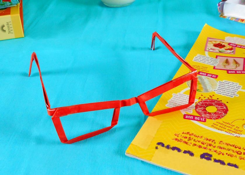 Origami glasses