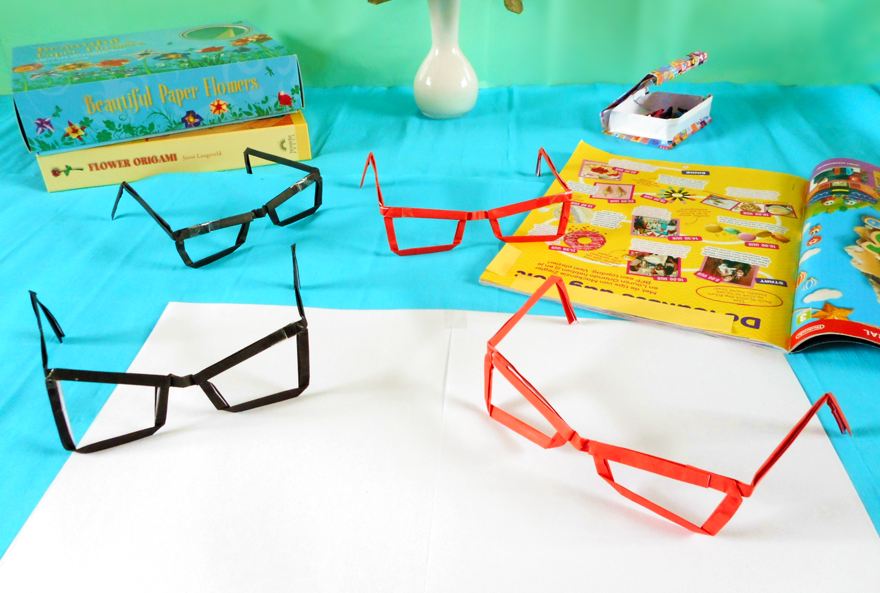 Origami glasses