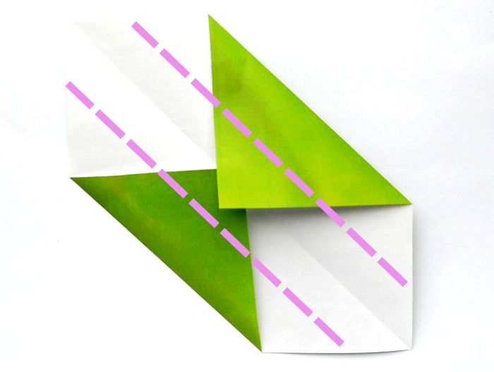Make Origami Glory of the snow flowers Make Origami Glory of the snow flowers
