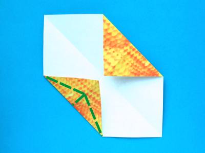 een goudvis van papier maken een goudvis van papier maken