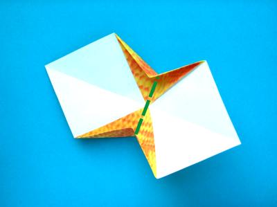 een goudvis van papier maken een goudvis van papier maken