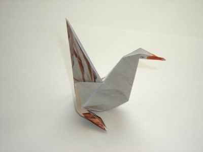 origami goose