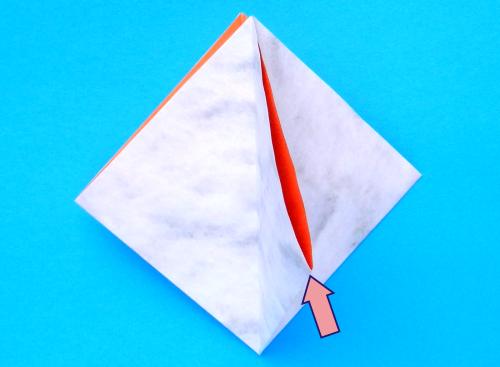 How to fold an Origami flying Goose