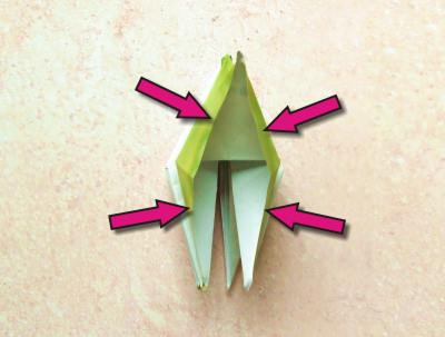 diagrammen voor een origami sprinkhaan diagrammen voor een origami sprinkhaan