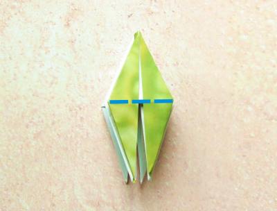 diagrams for an origami grasshopper