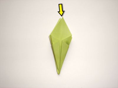 groene origami bloem groene origami bloem