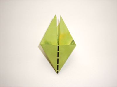 groene origami bloem groene origami bloem