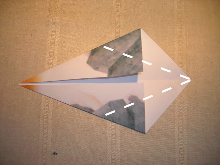 origami meeuw