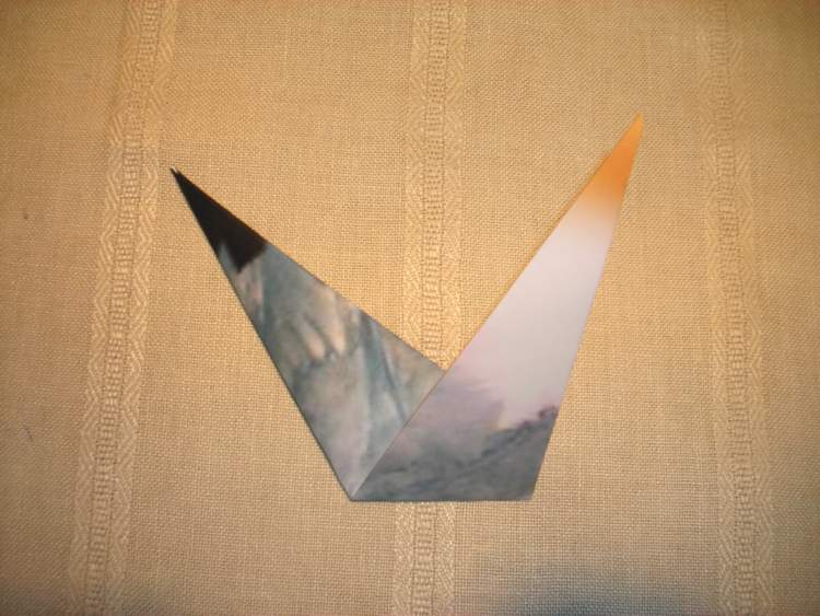 origami meeuw