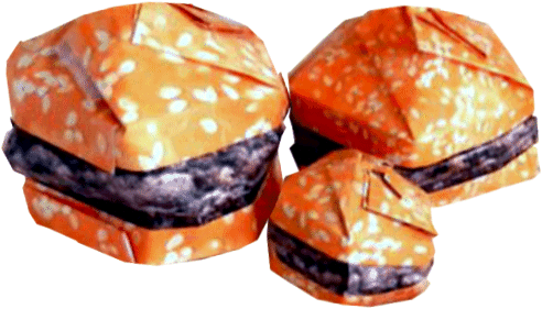 Origami Hamburgers