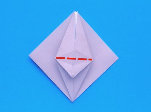 een origami paard knutselen met papier