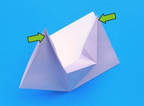 een origami paard knutselen met papier